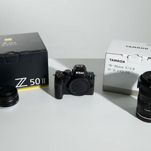 니콘 Z50ii 18-50 번들Kit, 탐론 16-30 Z마운트 니콘 마운트