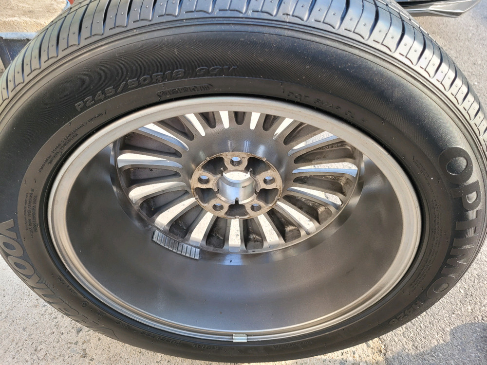 에쿠스 순정18인치휠타이어 1개 이미지