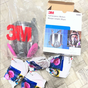 3M 6800 전면형 방진 방독 면체마스크 이미지