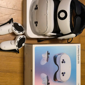 메타 오큘러스 퀘스트 3S 128GB VR 헤드셋 풀박스 이미지