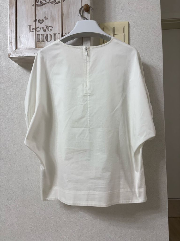 COS 화이트 셔링소매 블라우스 이미지