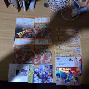 울산모비스 소장하고 있는 지류티켓 20장 이미지