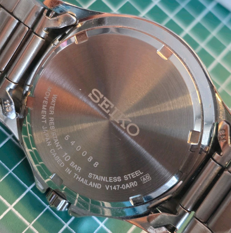 세이코 태턍광 솔라 청판 SBPN071 메탈시계(풀박스) 이미지