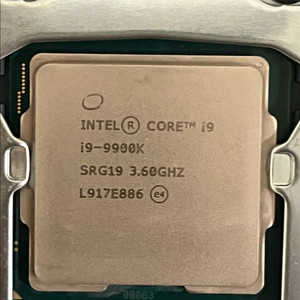 인텔 i9 9900k cpu 처분 (택포함) 이미지