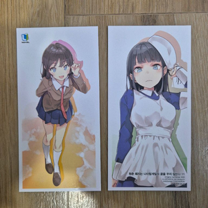 청춘 돼지는 나이팅게일의 꿈을 꾸지 않는다 11, 12 엽서 이미지