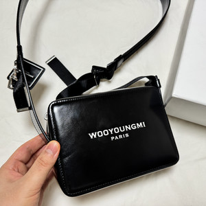 우영미 스퀘어 미니백 블랙 이미지