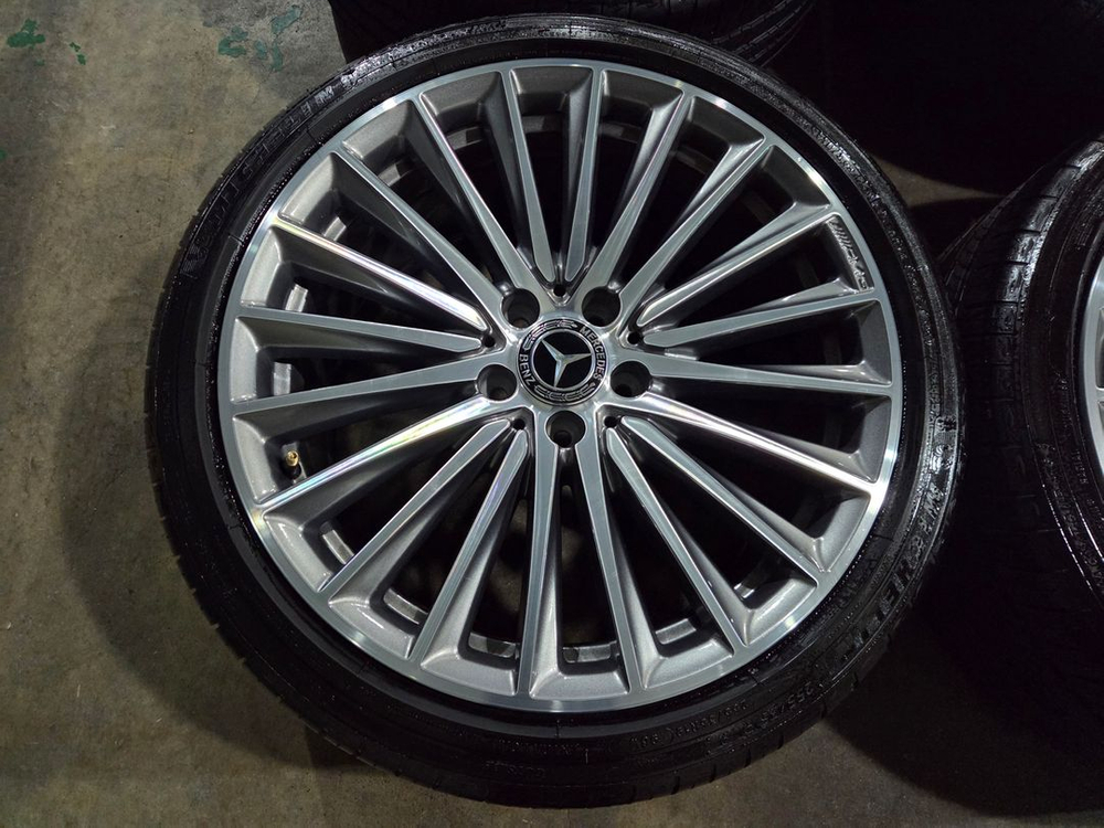 벤츠 W206 C클래스 마차 19인치 정품 휠타이어 이미지
