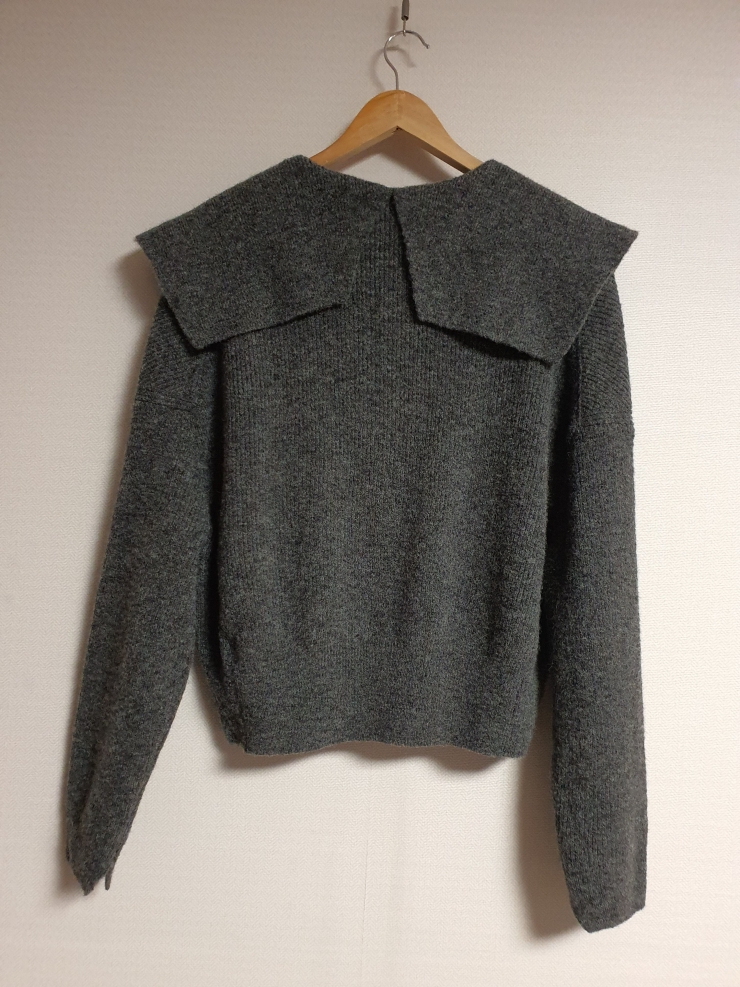 시스템 SYSTEM 카멜 블렌드 세일러 칼라 가디건 프리사이즈 이미지