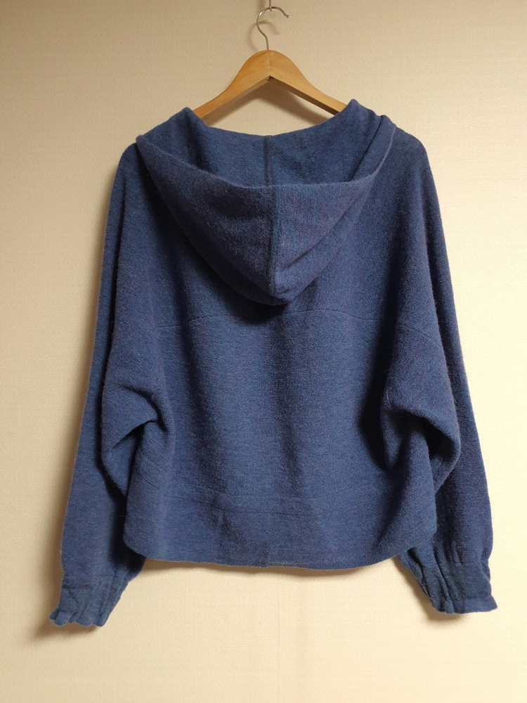 시스템 system 알파카 후드 집업 가디건 자켓 프리사이즈 이미지