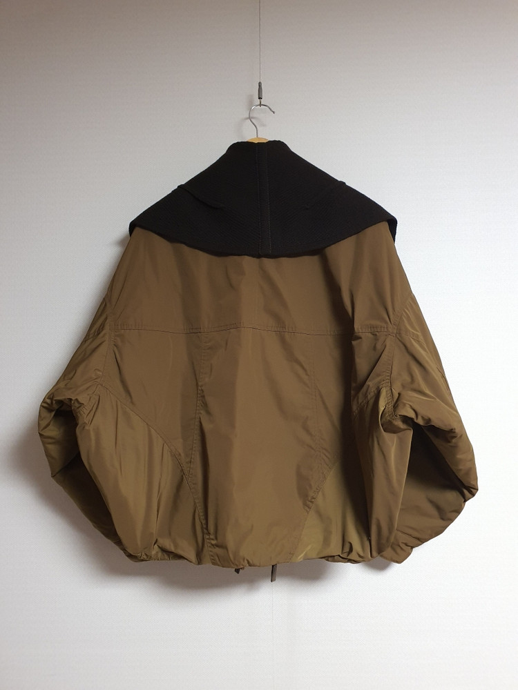 시스템 system 세일러 니트 카라 퀼팅 패딩 점퍼 55 사이즈 정품 이미지