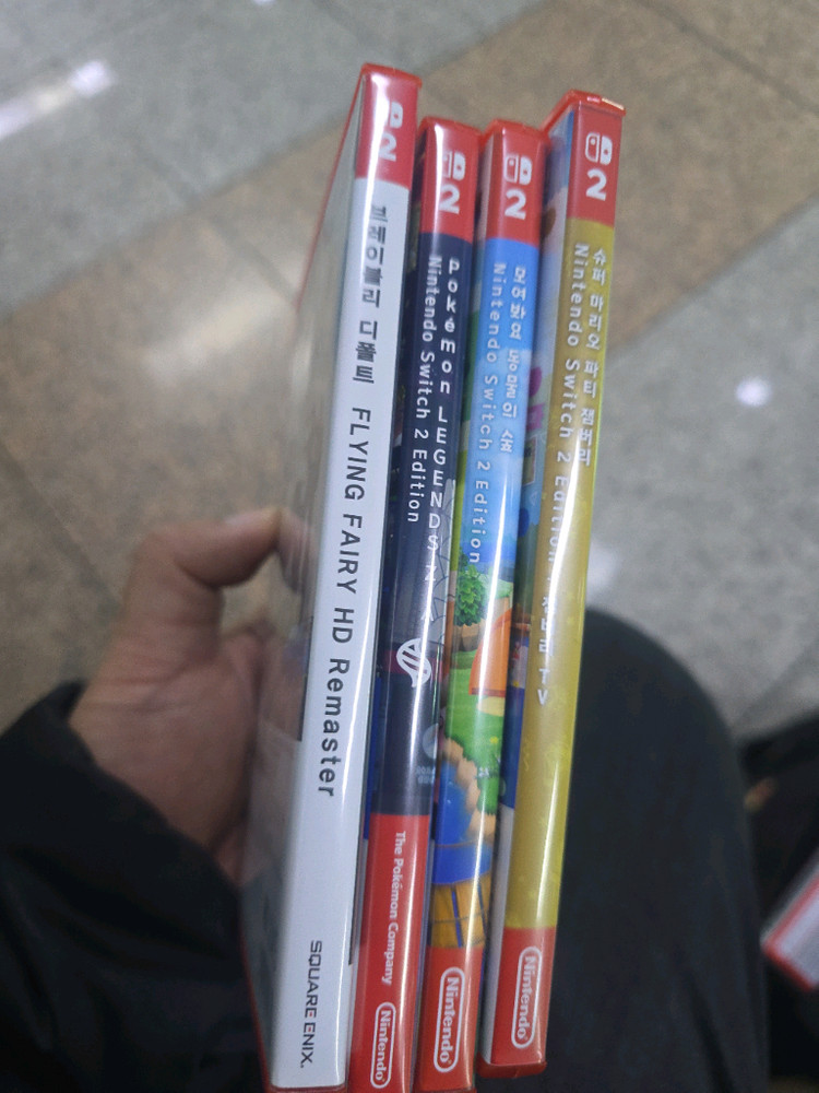 닌텐도 스위치2 게임 여러개 판매합니다! (포켓몬za, 마리오 잼버리, 동물의숲, 루이지맨션, 스플래툰3) 이미지