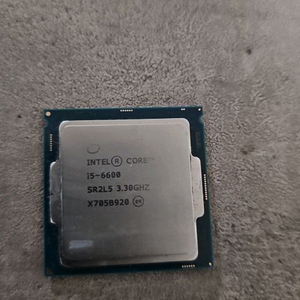 인텔 CPU i5 6600 이미지