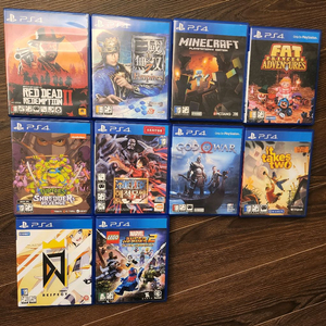 플스4 게임 타이틀 모음 이미지