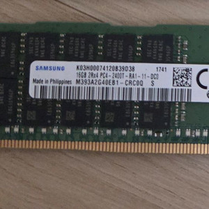 삼성 DDR4 16GB ECC 2400T 이미지