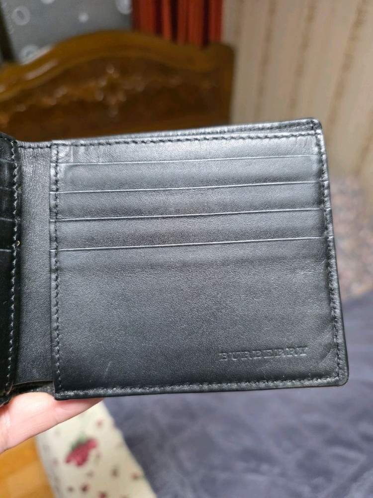 (정품) 버버리 하우스체크 반지갑/개인/팝니다. 이미지