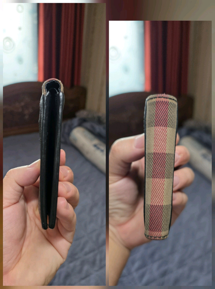 (정품) 버버리 하우스체크 반지갑/개인/팝니다. 이미지