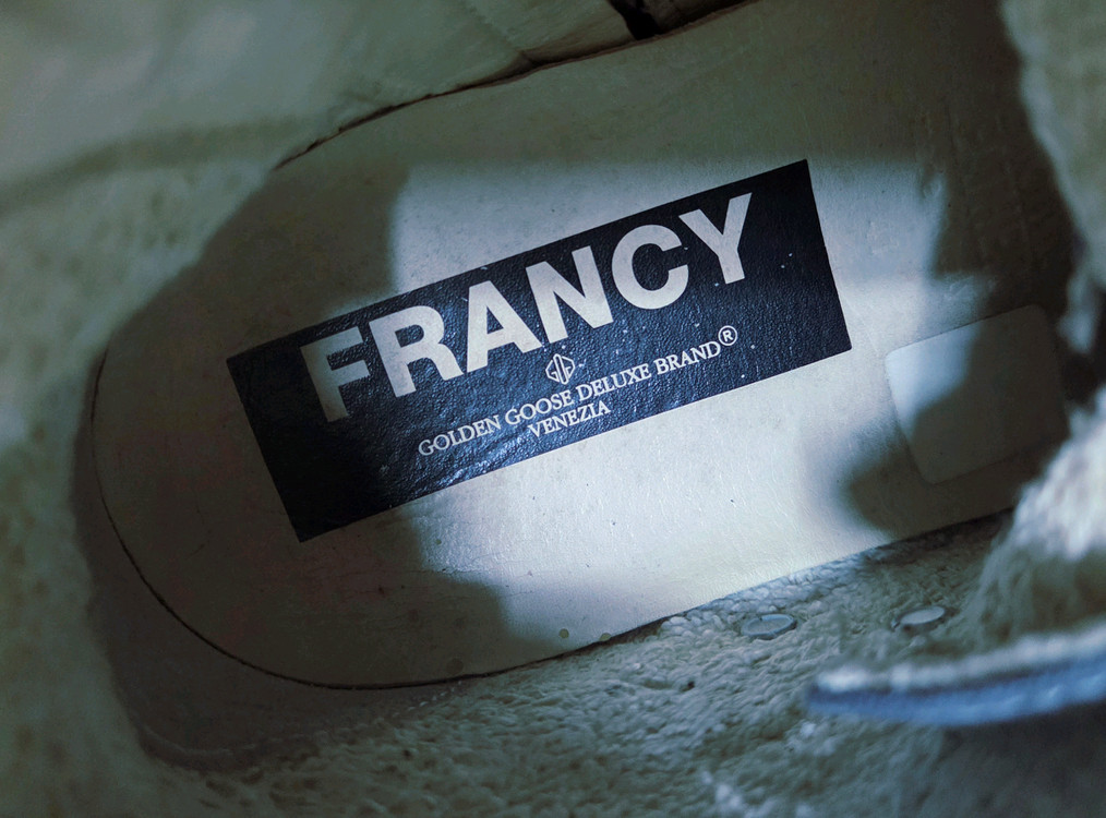 골든구스 정품 스니커즈 거의새제품 이미지