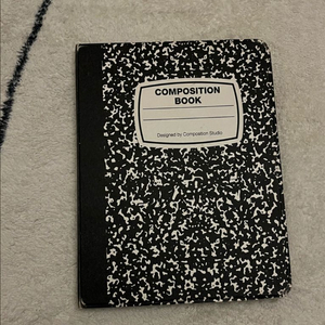 (에어4) 아이패드 컴포지션북케이스 블랙 이미지