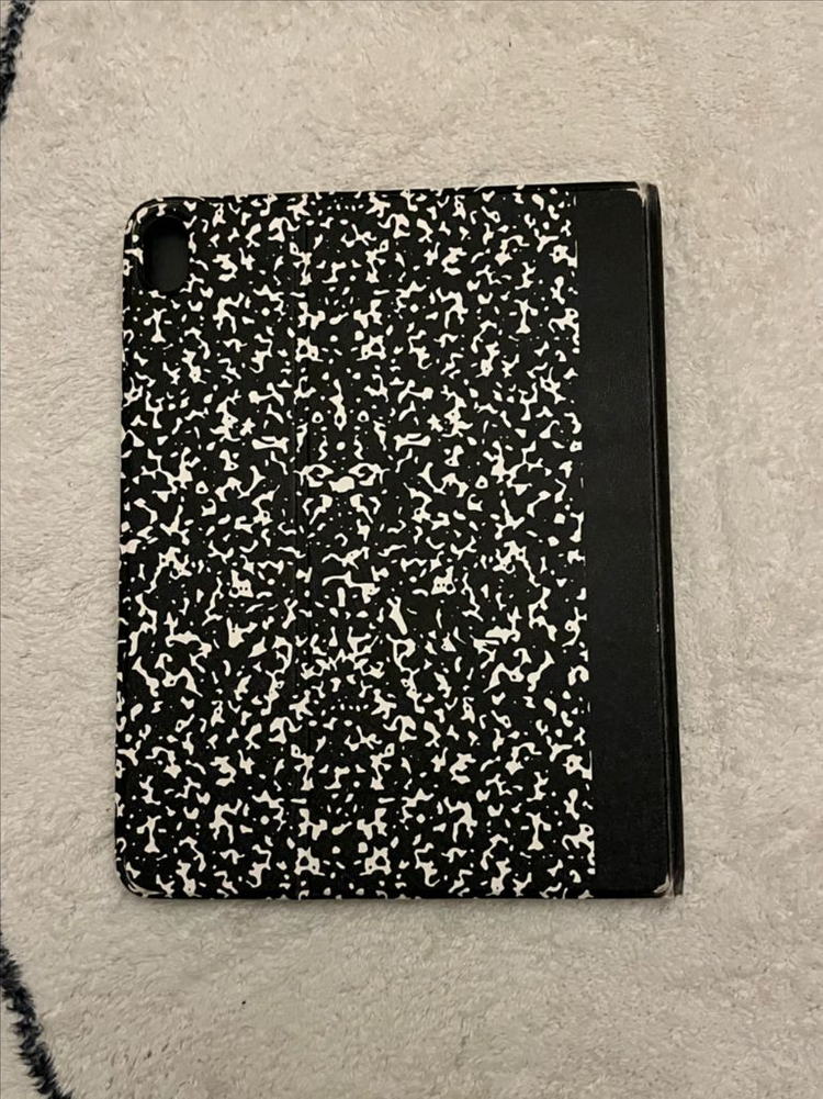 (에어4) 아이패드 컴포지션북케이스 블랙 이미지