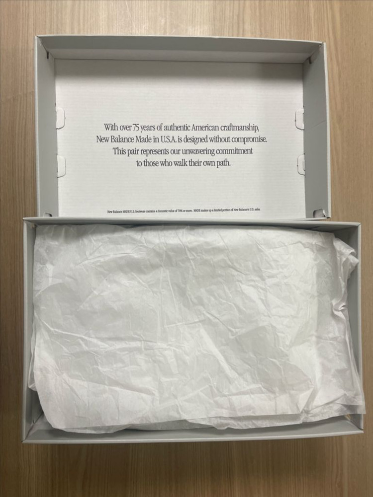 뉴발란스 992 메이드 인 USA 코어 블랙 이미지