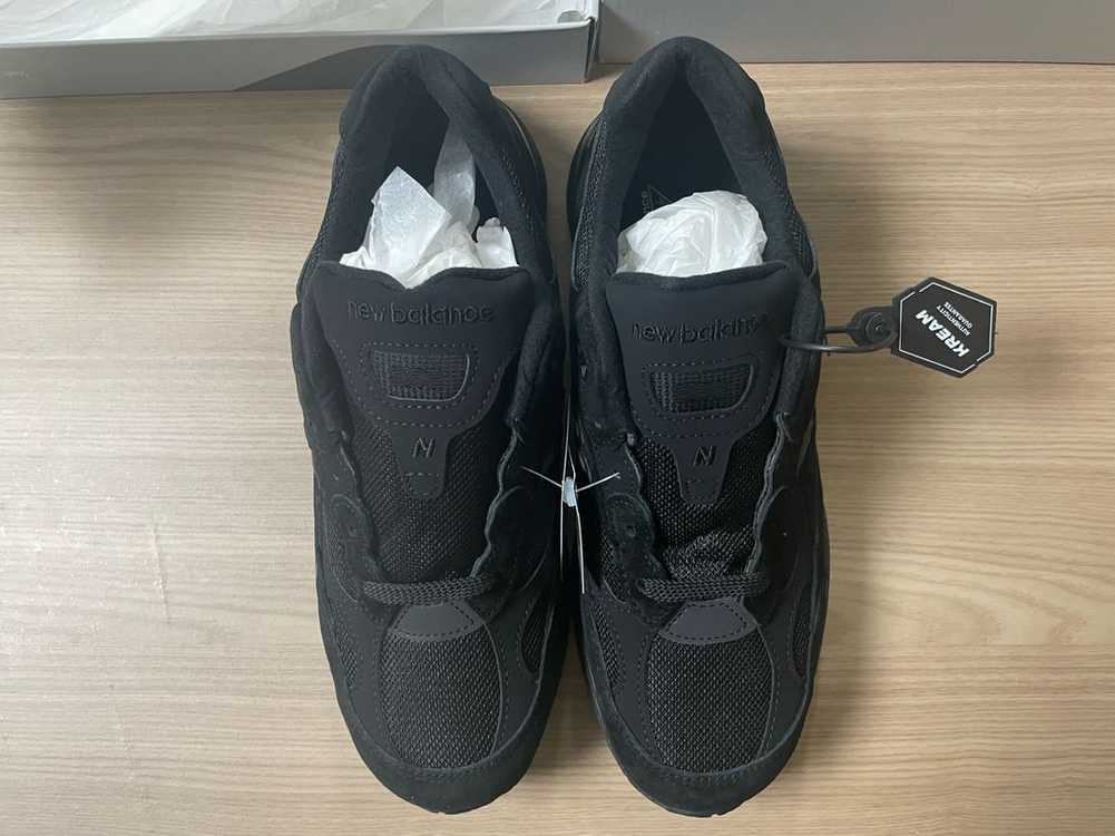 뉴발란스 992 메이드 인 USA 코어 블랙 이미지