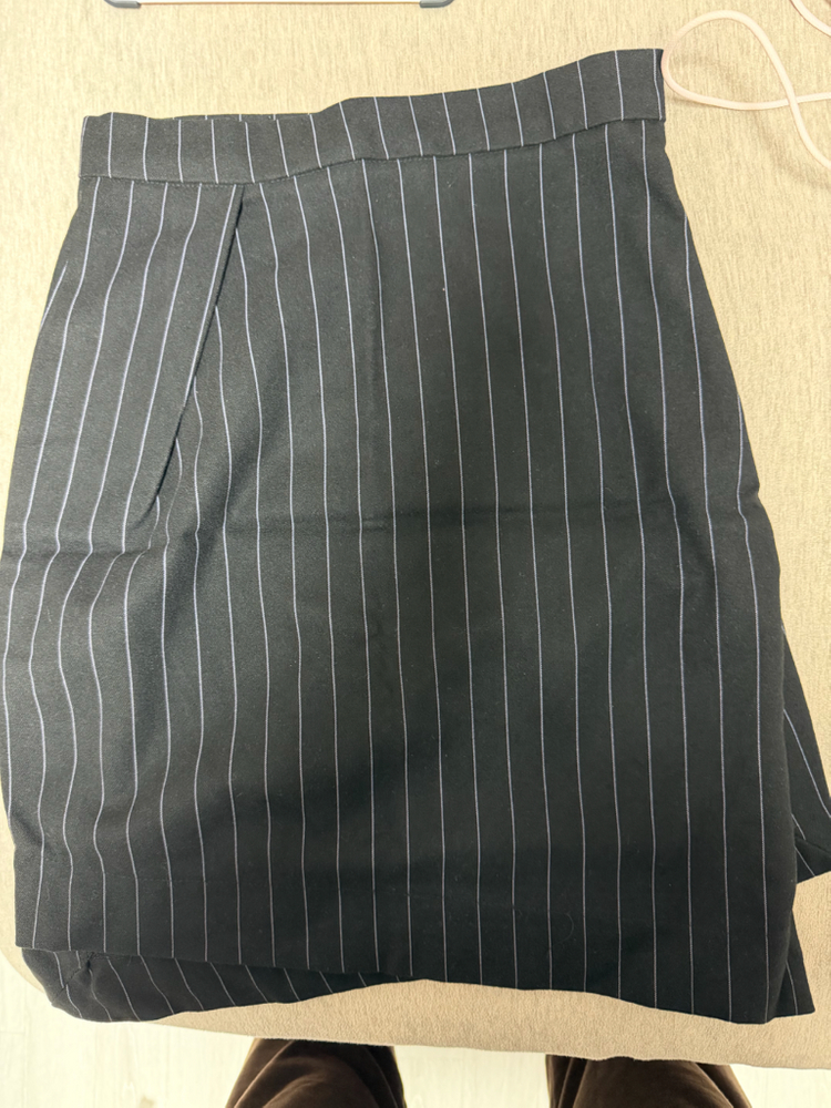 스트라이프 언발란스 스커트 프리사이즈 (새상품) 이미지