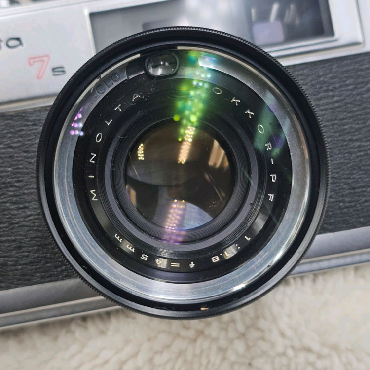A급 미놀타 Minolta 하이매틱 7s RF 필름카메라 필카 올드 희귀 이미지