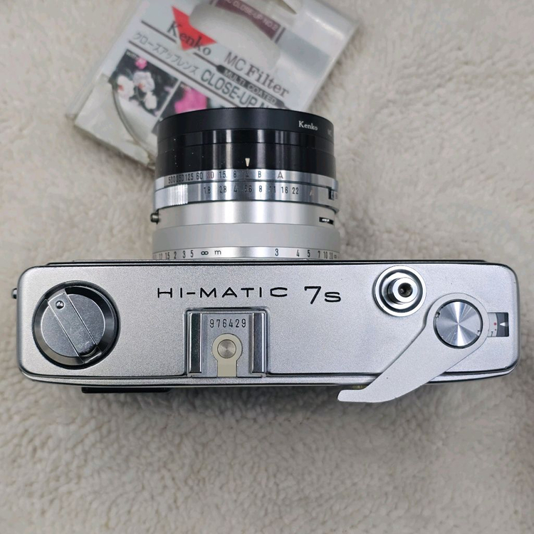 A급 미놀타 Minolta 하이매틱 7s RF 필름카메라 필카 올드 희귀 이미지