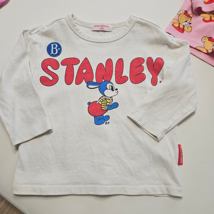 베베드피노 티셔츠100일괄 이미지