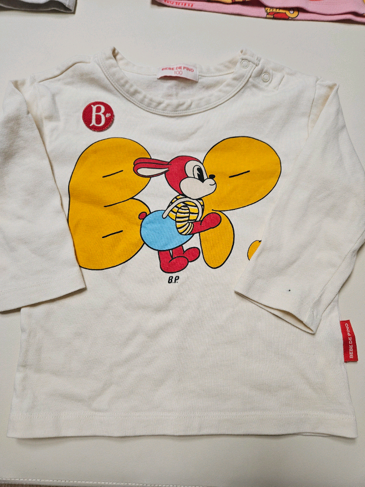 베베드피노 티셔츠100일괄 이미지