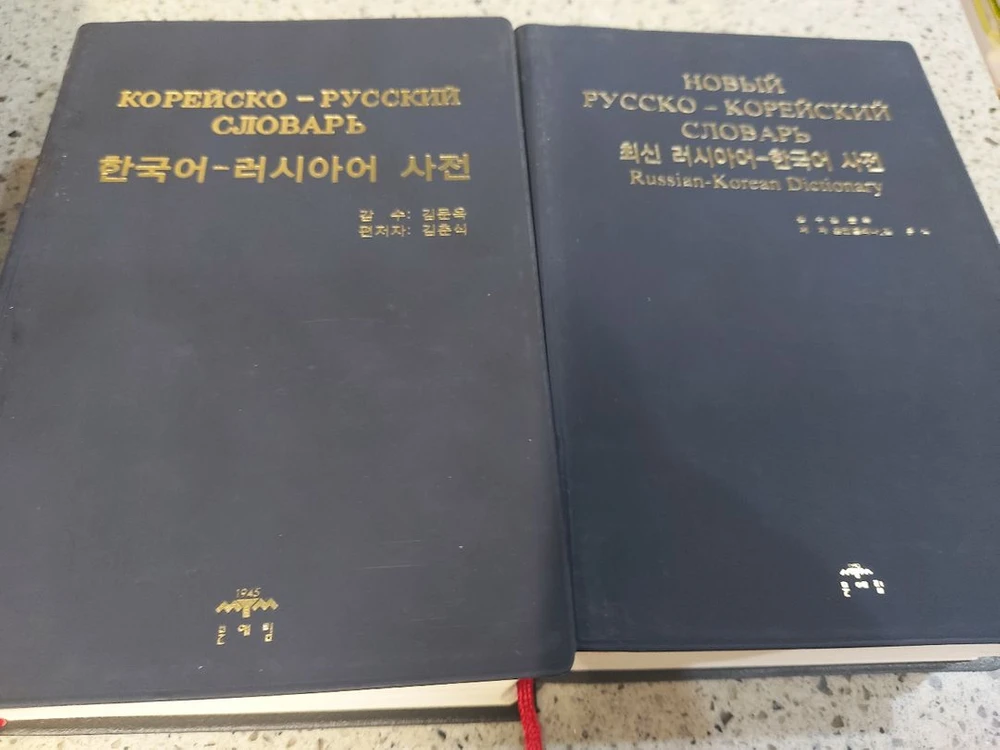최신 한국어-러시아어/러시아어-한국어 사전 이미지