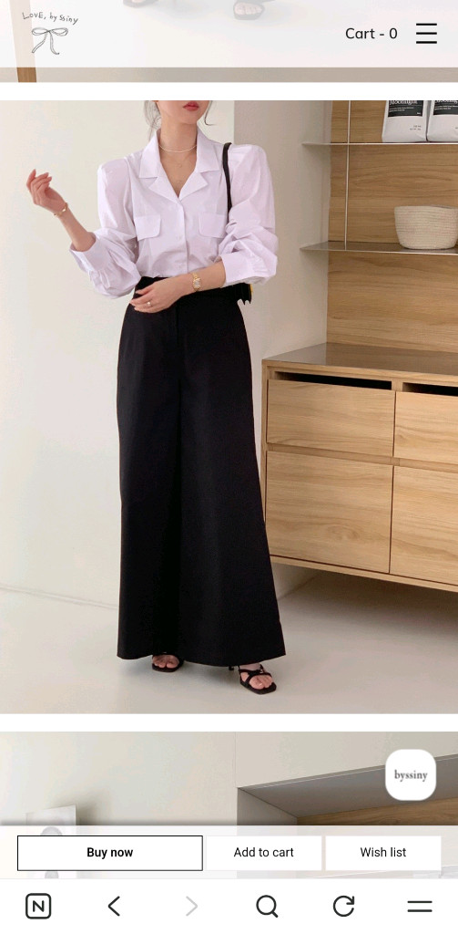 [오늘만]바이씨니 자켓블라우스 이미지