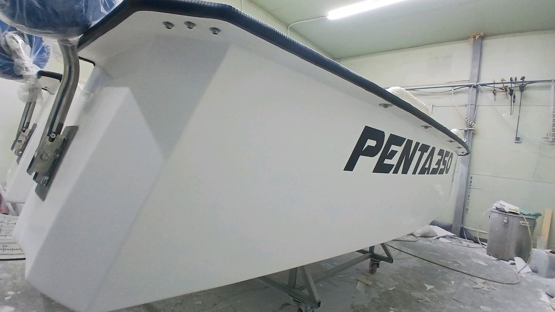 고무보트 무게 낚시보트 펜타350 카탑보트 이미지