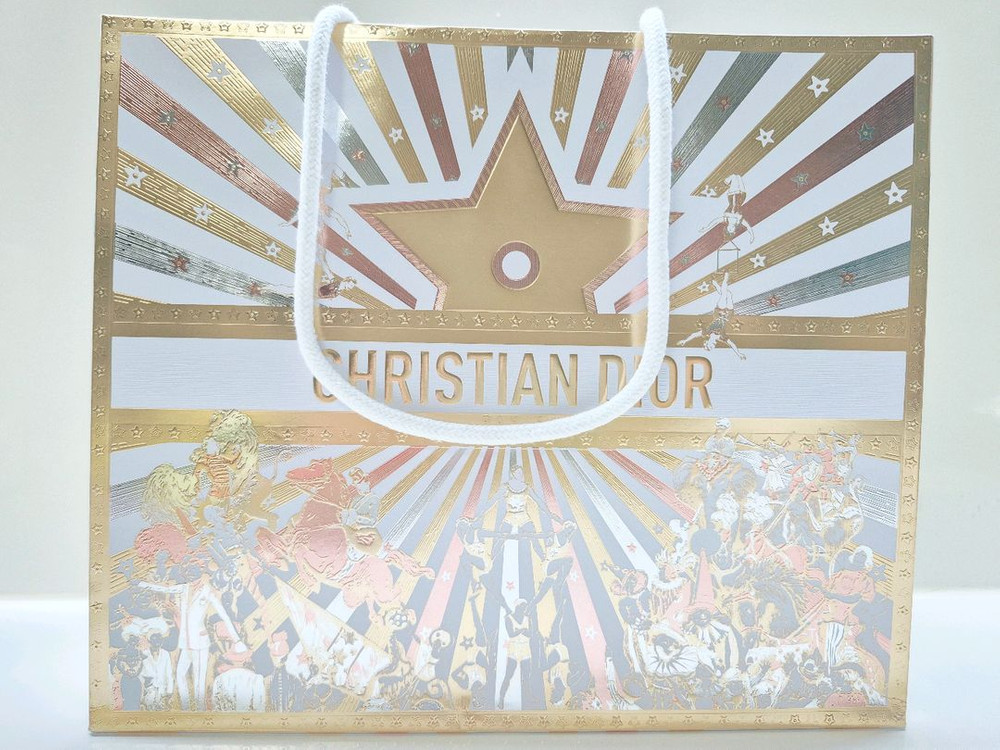 [한정판/2개 만원!] 디올 홀리데이 쇼핑백 이미지