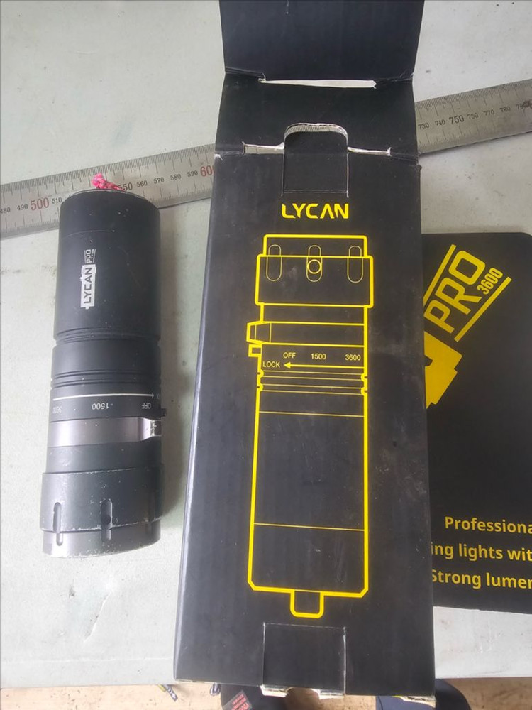 라이칸 프로3600 해루질 수중 LED랜턴 3600루멘 이미지