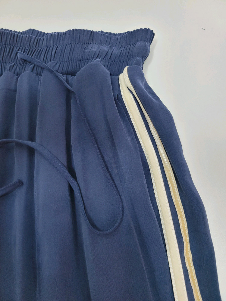 voca vaca 보카바카 와이드 밴딩 트랙 팬츠 / 여 S 네이비 이미지