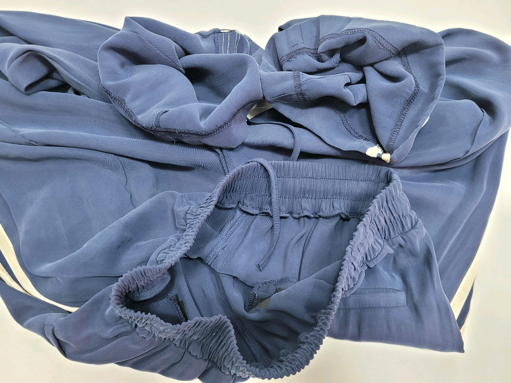 voca vaca 보카바카 와이드 밴딩 트랙 팬츠 / 여 S 네이비 이미지