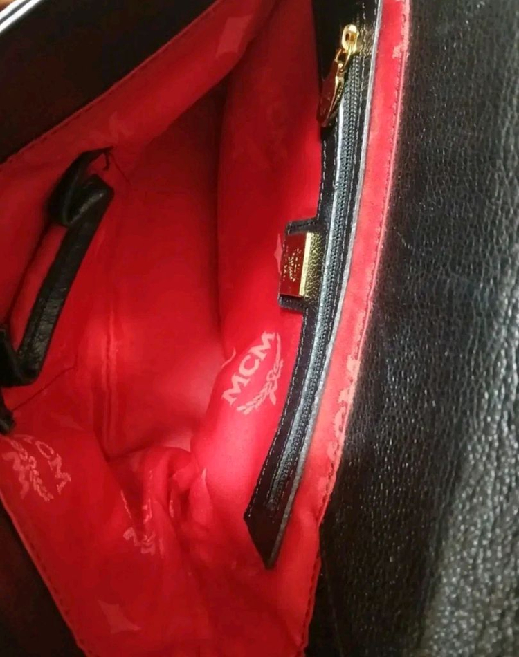 정품 mcm레더 핸드백 이미지