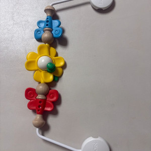 베이비뵨 바운서 전용 원목 토이 구글리아이즈 장난감 이미지