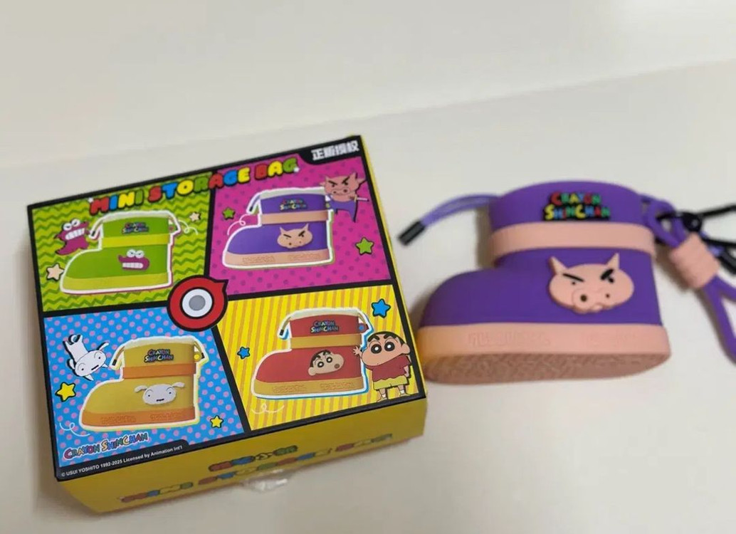 짱구는못말려/중복/신발실리콘파우치 스트랩/실리콘동전지갑 이미지