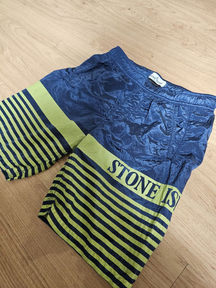 스톤아일랜드 키즈 스윔 팬츠 반바지 10세 이미지