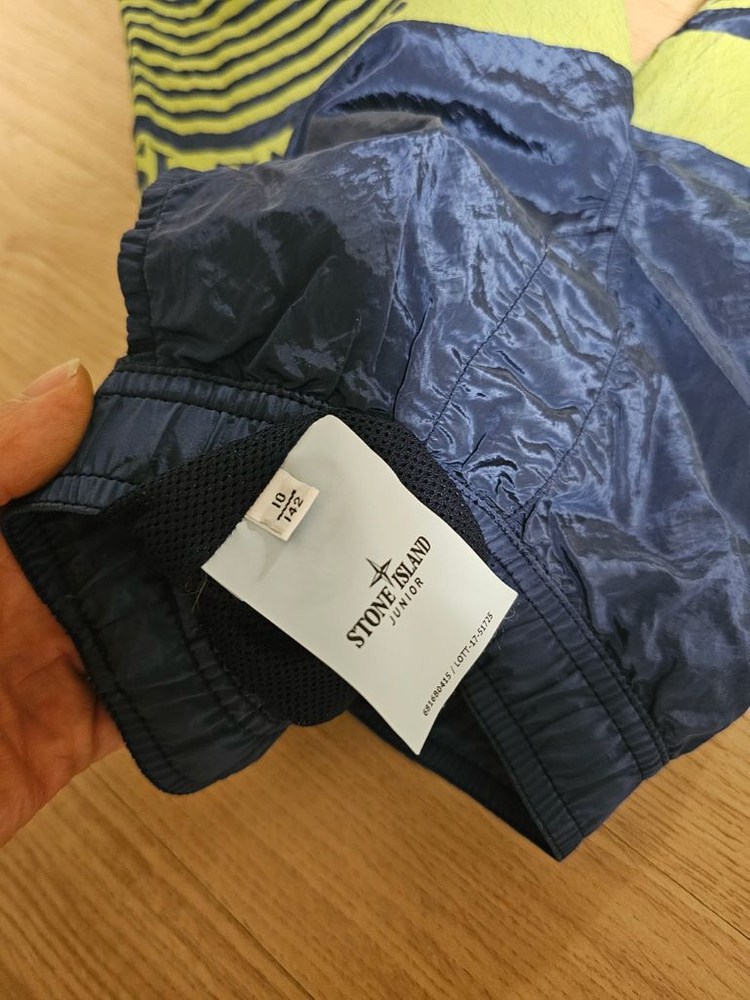 스톤아일랜드 키즈 스윔 팬츠 반바지 10세 이미지