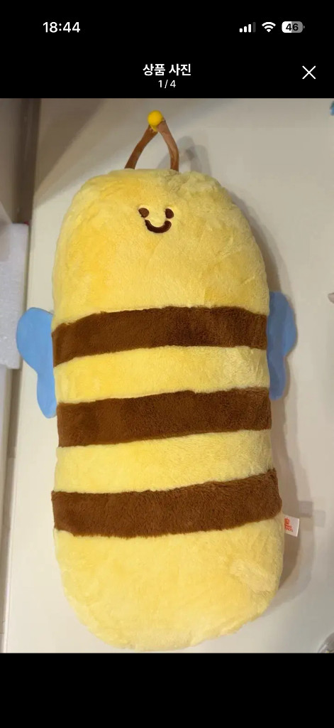 허니말랑비 대형인형/ 70cm / 달콤한보들~보들~꿀벌인형/안아주세요/ 이미지