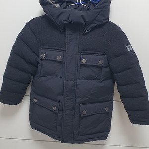 아르마니 주니어 스모키 블루 다운 자켓 판매(120) 이미지