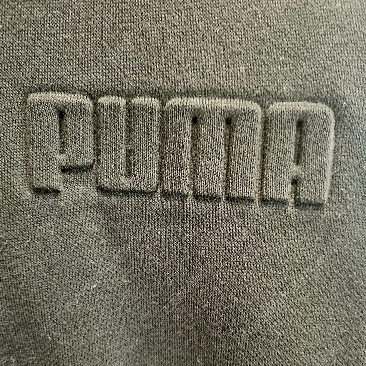 PUMA 푸마 남성 블랙 기모후드티 후디 티셔츠 트레이닝복 M사이즈 (95 사이즈 권장, 택포) 이미지