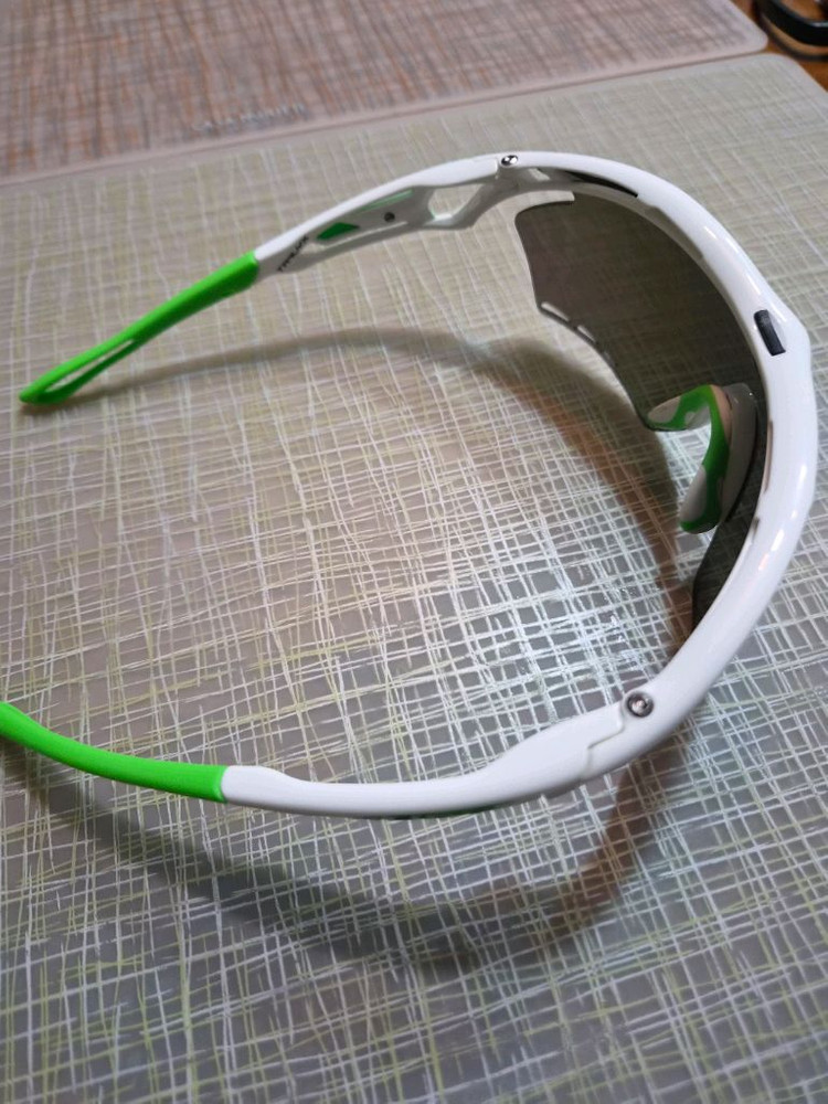 루디 프로젝트 스포츠 고글 화이트/그린 이미지