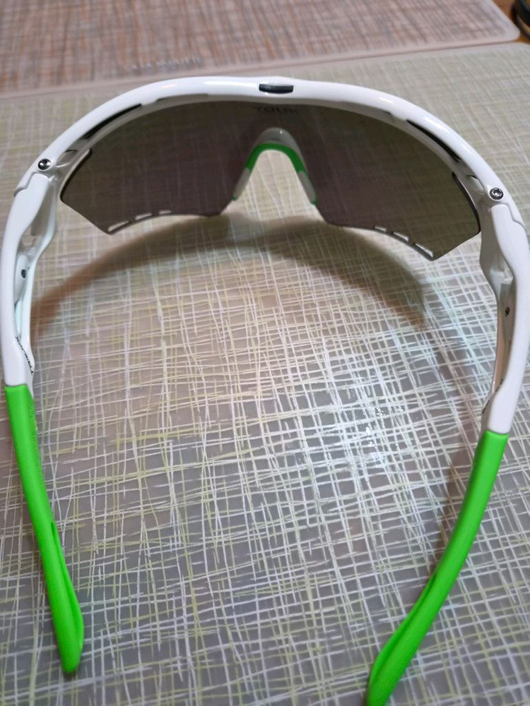 루디 프로젝트 스포츠 고글 화이트/그린 이미지