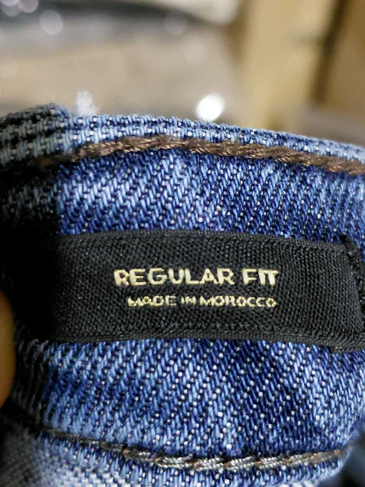 [마시모두띠]레귤러핏 데님 청바지 유럽42(35)사이즈 이미지