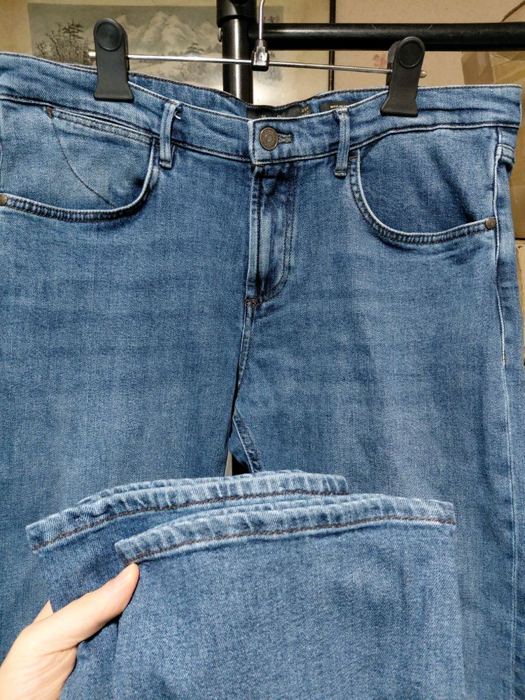 [마시모두띠]레귤러핏 데님 청바지 유럽42(35)사이즈 이미지