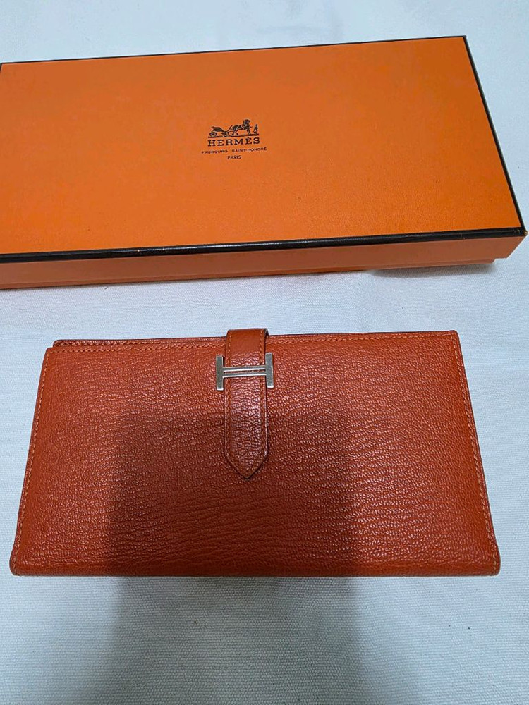 에르메스 베안 장지갑 정품 이미지